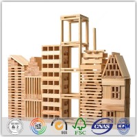 Cuburi de construit plate din lemn 360 buc.